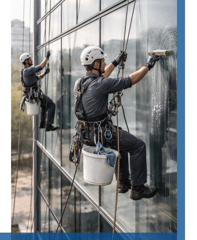 Мойка сплошного остекления в Нерюнгри, заказать от 326 р.| ВЫСОТНИК-Нрю