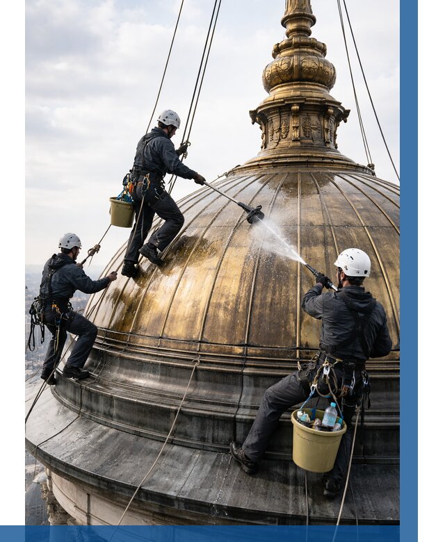 Мойка куполов и шпилей в Нерюнгри от 8688 р. - заказать | ВЫСОТНИК-Нрю