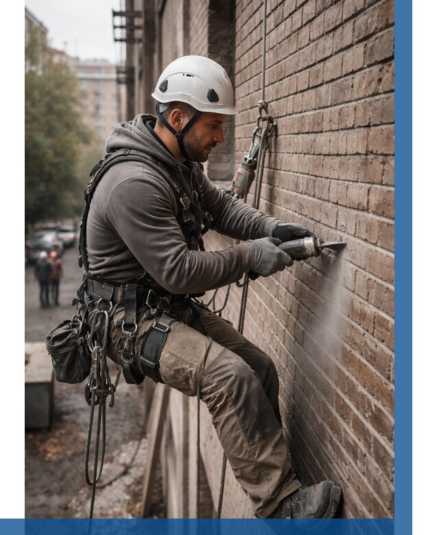 Расшивка кирпичных швов в Нерюнгри от 652 р. | ВЫСОТНИК-Нрю