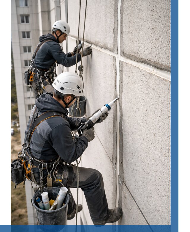 Герметизация межпанельных швов в Нерюнгри от 760 р. | ВЫСОТНИК-Нрю