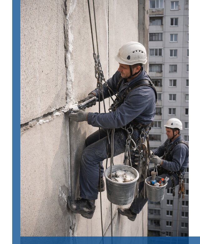 Утепление межпанельных швов в Нерюнгри профессионально и надежно