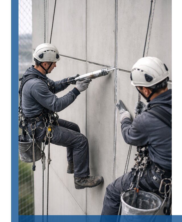 Первичная герметизация швов фасадов и кровель в Нерюнгри