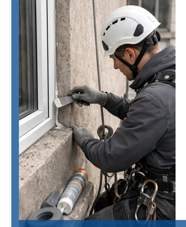 Герметизация монтажных швов окон в Нерюнгри с гарантией качества