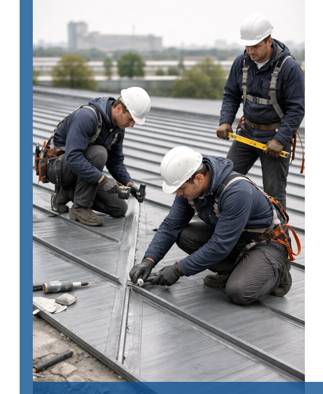 Ремонт фальцевой кровли в Нерюнгри срочно и качественно