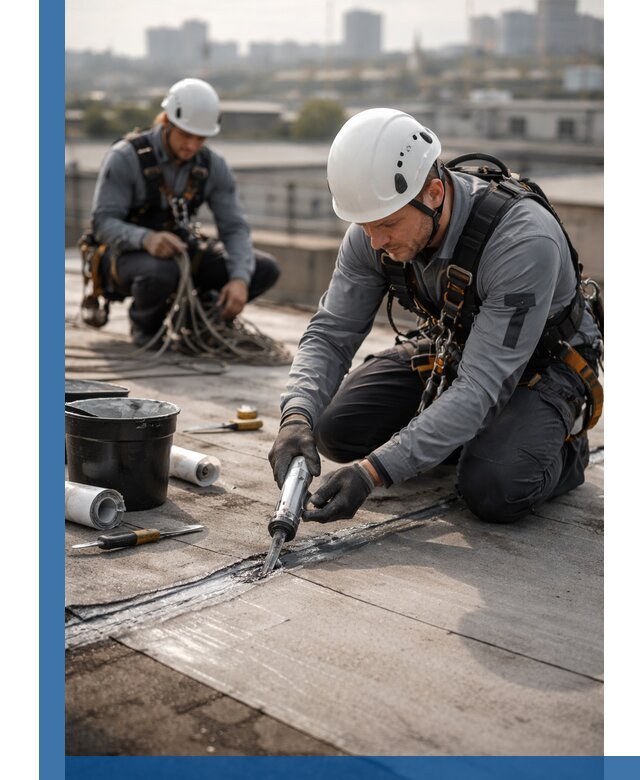 Аварийное и капитальное устранение протечек кровли в Нерюнгри