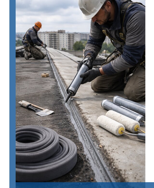 Герметизация швов кровли в Нерюнгри с гарантией герметичности