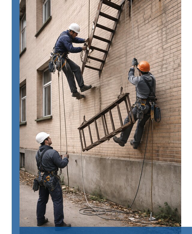 Демонтаж пожарной лестницы в Нерюнгри быстро и безопасно
