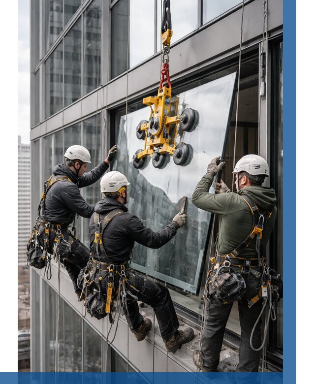 Фасадное остекление зданий под ключ в Нерюнгри от 10860 р. | ВЫСОТНИК-Нрю