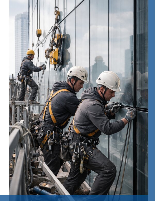 Структурное остекление фасадов в Нерюнгри от 10317 р. | ВЫСОТНИК-Нрю