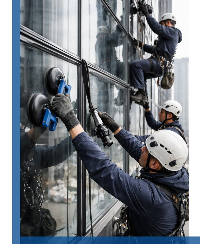 Радиусное остекление фасадов под ключ в Нерюнгри с гарантиями