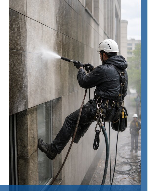 Гидроструйная очистка поверхностей в Нерюнгри от 923 р. | ВЫСОТНИК-Нрю