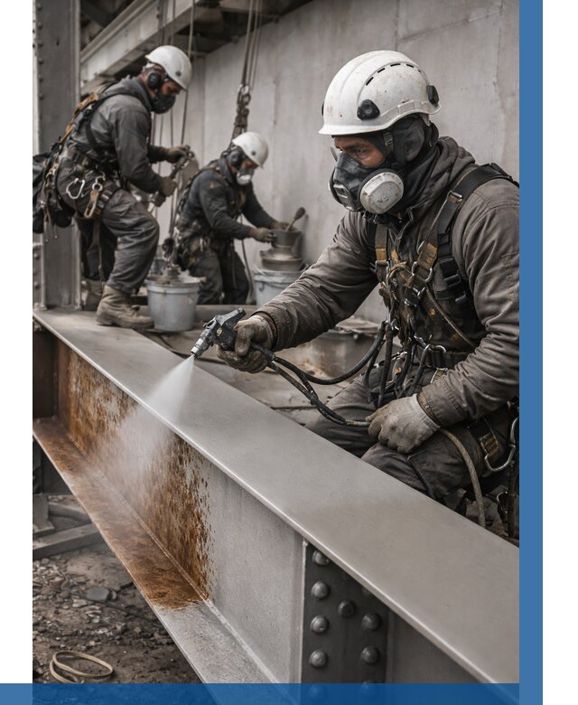 Антикоррозионная покраска металла в Нерюнгри от 760 р. | ВЫСОТНИК-Нрю