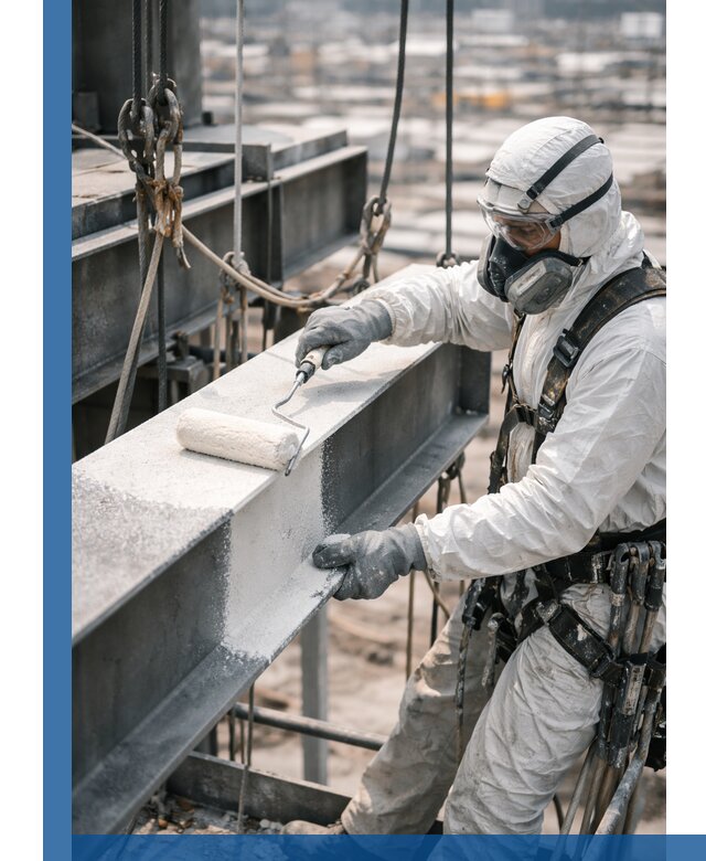 Профессиональная огнезащитная обработка металлоконструкций в Нерюнгри