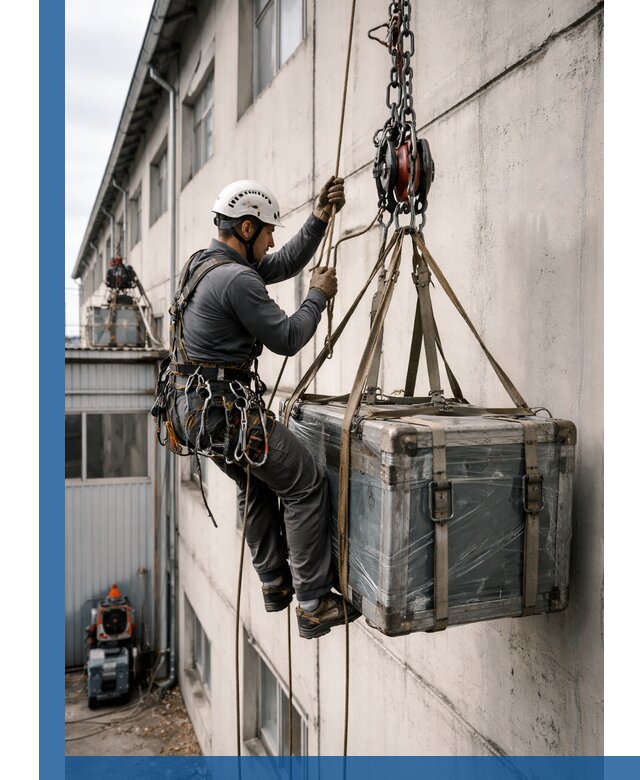 Подъем грузов на высоту в Нерюнгри для промышленных объектов