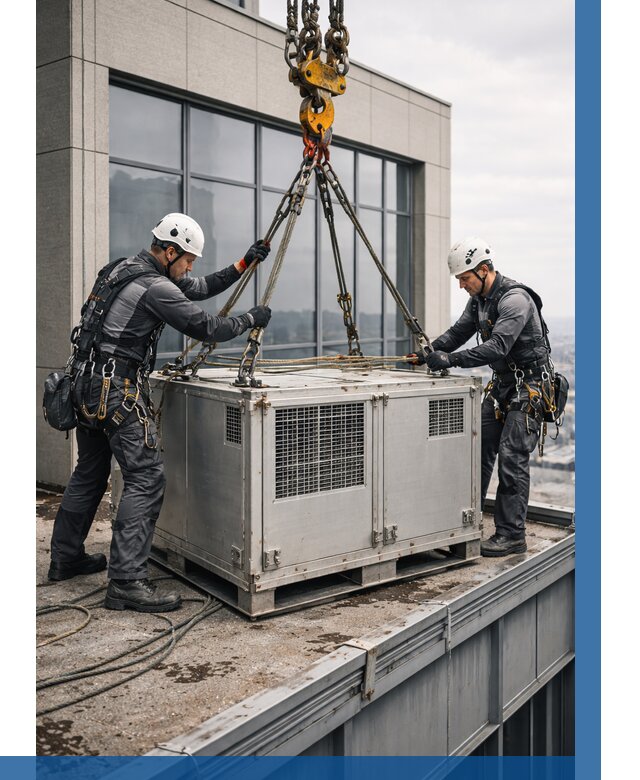 Такелажные работы на высоте в Нерюнгри от 8688 р. | ВЫСОТНИК-Нрю