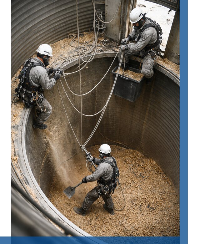 Чистка зерновых бункеров в Нерюнгри от 13032 р. | ВЫСОТНИК-Нрю