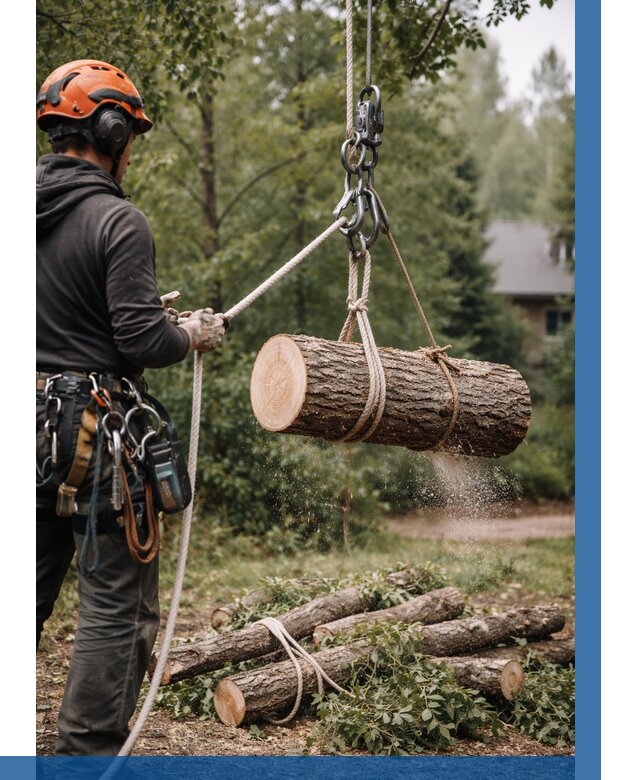 Валка деревьев частями в Нерюнгри от 8145 р. | ВЫСОТНИК-Нрю
