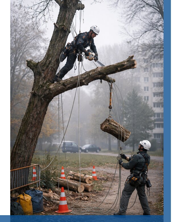 Удаление аварийных деревьев в Нерюнгри от 16290 р. | ВЫСОТНИК-Нрю