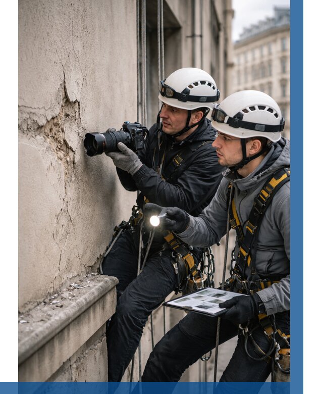 Фотофиксация дефектов фасада в Нерюнгри от 4887 р. | ВЫСОТНИК-Нрю