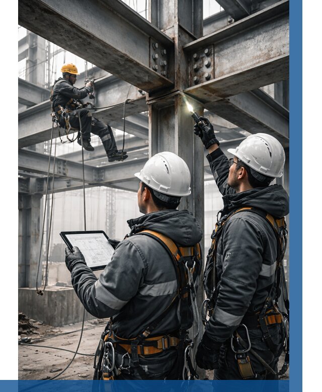 Обследование металлоконструкций в Нерюнгри от 5973 р. | ВЫСОТНИК-Нрю